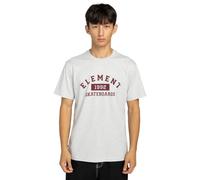 Element Home Team Short Sleeve T-shirt Grigio L Uomo