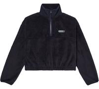 Element - Maglione in sherpa con collo con cerniera - Classic Sherpa 1/4 Zip Top W Flint Black per Donne in Poliestere Riciclato - Taglia XS - Nero