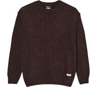 Element - Maglione lavorato a maglia - Nepps Relax Crew Java per Uomo - Taglia L - Marrone