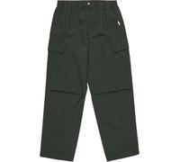 Element - Pantaloni cargo larghi - Big Cargo Pant Deep Forest per Uomo in Cotone - Taglia L - Verde Verde L