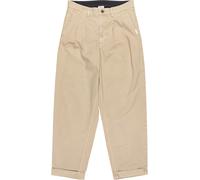 Element - Pantaloni chino - Big Pleated Chino Humus per Uomo in Cotone - Taglia 30 US - Beige