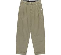 Element - Pantaloni chino - Big Pleated Chino Kalamata per Uomo in Cotone - Taglia 36 US - Kaki