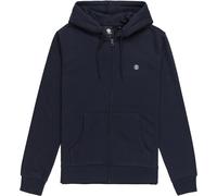 Element - Pile con cappuccio e zip - Icon Embroidery Zipped Sweatshirt Eclipse Navy per Uomo - Taglia M - Blu navy