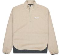 Element - Pile sherpa da uomo con mezza zip - Shepherd Quarter Zip Fleece Oatmeal Heather per Uomo in Poliestere Riciclato - Taglia M - Beige