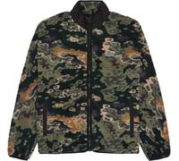 Element - Pile sherpa da uomo con zip - Classic Sherpa Tree Fungi per Uomo in Poliestere Riciclato - Taglia L - Kaki