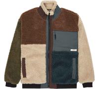 Element - Pile sherpa da uomo con zip - Oak Sherpa Multicolor per Uomo in Poliestere Riciclato - Taglia L - Marrone