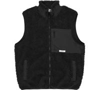 Element - Pile sherpa senza maniche - Lake Sherpa Vest Off Black per Uomo in Poliestere Riciclato - Taglia L - Nero