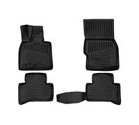 Element Set tappetini in Gomma 3D per Alfa Romeo Stelvio | 2017-2024 | Tappetini per Auto 100% su Misura, robusti tappetini per Auto universali, tappetini per Auto in Gomma