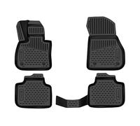 Element tappetini in Gomma 3D Premium su Misura Adatti per BMW X1, MK 2 (II), 2015->, Fuoristrada 5 Porte, 4 Pezzi.