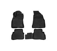 Tappetini in gomma premium per FIAT Doblo, 2015->, furgone compatto, 4 pez.