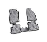 Element tappetini in Gomma 3D Premium su Misura Adatti per Fiat Grande Punto, Mk3 (III), 2005-2010, 4 Pezzi.