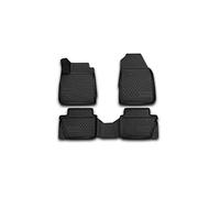 ELEMENT Set di Tappetini Auto in Gomma TPE 3D per FORD Fiesta | 2008-2017 | Tappetini Auto Originali 100% Adatti, Tappetini Gomma Auto 3D, Tappetini 3D per Auto
