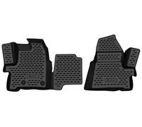 Element Set di Tappetini Auto in Gomma TPE 3D per Ford Tourneo Custom/Transit Custom | Solo Anteriori | 2012-2024 | Tappetini Auto Originali 100% Adatti, Gomma Auto Universali Resistanti
