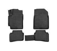 ELEMENT Set di Tappetini Auto in Gomma TPE 3D per KIA Stonic | Dal 2017 in poi | Tappetini Auto Originali 100% Adatti, Gomma Auto Universali Resistanti