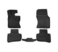 Element Tappetini in Gomma Antiscivolo Premium 3D Personalizzati Land Rover Range Rover Velar, 2017->, 4 pez.