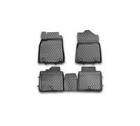 Element Set di Tappetini Auto in Gomma TPE 3D per Lexus ES MK 6 (VI) Berlina | 2012-> | Tappetini Auto Originali 100% Adatti, Tappetini Gomma Auto Premium 3D, Tappetini 3D per Auto