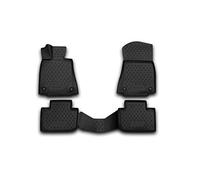 Element Set di Tappetini Auto in Gomma TPE 3D per Lexus IS250 | 2013 -> | Tappetini Auto Originali 100% Adatti, Tappetini Gomma Auto Universali Resistanti, Tappetini 3D per Auto
