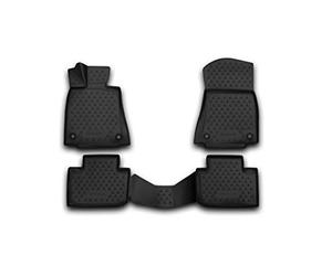 ELEMENT Set di Tappetini Auto in Gomma TPE 3D per LEXUS IS250 | 2013 -> | Tappetini Auto Originali 100% Adatti, Tappetini Gomma Auto Universali Resistanti, Tappetini 3D per Auto
