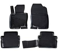 ELEMENT Set di Tappetini Auto in Gomma TPE 3D per MAZDA CX-5 Mk2 (II) | 2017-> | Fuoristrada 5 porte | Tappetini Auto Originali 100% Adatti, Tappetini Gomma Auto Premium 3D, Tappetini 3D per Auto