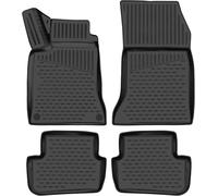 Element tappetini in Gomma 3D Premium su Misura Adatti per Mercedes B Class, Mk3 (W247), 2019->, 4 Pezzi.