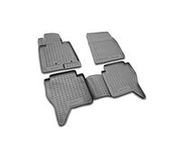 Element Tappetini in Gomma su Misura per Mitsubishi Pajero IV (V80) 2006-> 4 pez.