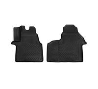 Element Set di Tappetini Auto in Gomma TPE 3D per Nissan NV300 MK 1 (I) | 2016-> | Furgone | Tappetini Auto Originali 100% Adatti, Tappetini Gomma Auto Premium 3D, Tappetini 3D per Auto