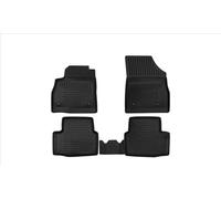 Element Tappetini in Gomma Antiscivolo Premium Personalizzati Opel Astra K, 2015, Nero, Hatchback (2 volumi), 4 pez, Nera