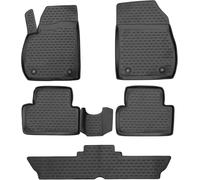 Tappetini in gomma su misura per OPEL Zafira Tourer C, 2011-2019,7 posti,5 pez.