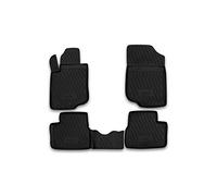 Element Set di Tappetini Auto in Gomma TPE 3D per Peugeot 207 | 2006-> | Tappetini Auto Originali 100% Adatti, Tappetini Gomma Auto Antiscivolo, Tappetini 3D per Auto