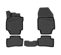 Element Tappetini in Gomma Antiscivolo Premium 3D Personalizzati Renault Captur, 2013-2019, 4 pez.