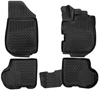 Element Set di Tappetini Auto in Gomma TPE 3D per Renault Logan II | 2018 -> | Tappetini Auto Originali 100% Adatti, Tappetini Gomma Auto Universali Resistanti, Tappetini 3D per Auto