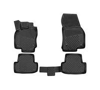 Element Set di Tappetini Auto in Gomma TPE 3D per Skoda Karoq Scout | 2020-> | SUV | Tappetini Auto Originali 100% Adatti, Tappetini Gomma Auto Premium 3D, Tappetini 3D per Auto