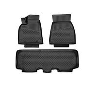 ELEMENT Set di Tappetini Auto in Gomma TPE 3D per Tesla Model Y Mk1 (I) | 2020-> | Tappetini Auto Originali 100% Adatti, Tappetini Gomma Auto Premium 3D, Tappetini 3D per Auto (3 pezzi)