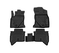 ELEMENT Set di Tappetini Auto in Gomma TPE 3D per Toyota Hilux | Mk8 VIII | 2015-2024 | 100% adatti perfettamente, Gomma Auto Robusti, Tappetini Universali