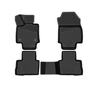 Element tappetini in Gomma 3D Premium su Misura Adatti per Toyota RAV 4, MK 5 (V), 2018->, Fuoristrada 5 Porte, 4 Pezzi.