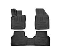 ELEMENT Set di Tappetini Auto in Gomma TPE 3D per Volkswagen ID.3 Mk1 (I) | 2019-> | Tappetini Auto Originali 100% Adatti, Tappetini Gomma Auto Premium 3D, Tappetini 3D per Auto (3 pezzi)