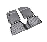 Element Set di tappetini in Gomma 3D Adatti per Chevrolet Aveo, 2003-2011, 100% su Misura, tappetini in Gomma Auto, tappetini in Gomma per Auto