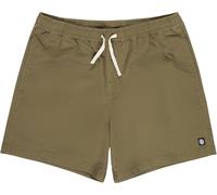 Element - Short stretch in materiale riciclato - Regular Ewaist Chino Short Kalamata per Uomo in Cotone - Taglia S - Kaki