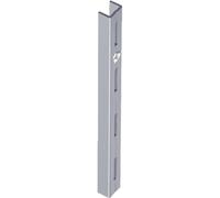 Element System 10000-00034 Supporti da Parete, Bianco, Alluminio, 150 cm