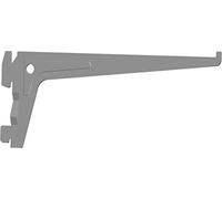 Element System 18133-00005 Supporto per mensole da Parete, Bianco, Alluminio, 20 cm