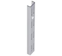 Element System 10001-00014 Guide da Parete, Bianco, Alluminio, 100 cm