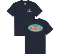 Element - T-shirt in cotone biologico - Epic SS Tee Eclipse Navy per Uomo in Cotone - Taglia M - Blu navy