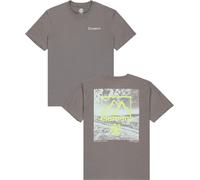 Element - T-shirt in cotone biologico - Open Hills SS Tee Gargoyle per Uomo in Cotone - Taglia L - Grigio