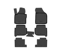 Element Tappetini 3D per VW Touran 2003 - 2015, 7 posti, su misura, antiscivolo