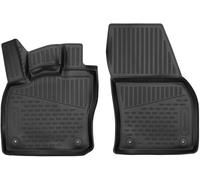 Element Tappetini in gomma 3D adatti per VW Caddy | 2015 - oggi | solo anteriori! | Tappetini su misura per tutte le stagioni in TPE, bordo alto, impermeabili, antiscivolo, inodori