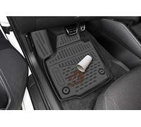 Element Tappetini in gomma 3D di alta qualità, adatti per KIA Sportage 2004-2010, 4 pezzi (grigio)