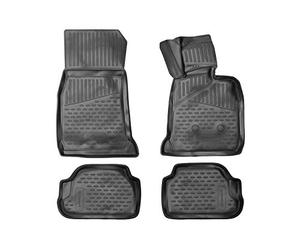Element tappetini in gomma 3D premium su misura adatti per BMW 2 series, Mk 1 (I), 2014->, Coupé, 4 pezzi.