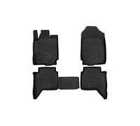 Element tappetini in Gomma 3D Premium su Misura Adatti per Ford Ranger, T6, 2011-2015, 4 Pezzi.