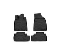 Element tappetini in gomma 3D premium su misura adatti per LEXUS RX, Mk 3 (III), 2009-2012, Fuoristrada 5 porte, 4 pezzi.