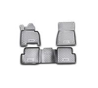 Element tappetini in Gomma 3D Premium su Misura Adatti per Mercedes-Benz G-klasse, Mk3 (III), 2015->, Fuoristrada 5 Porte, 4 Pezzi.
